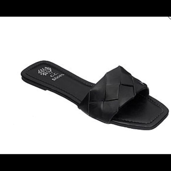 GC Shoes Womens Claudine Flat Sandals - Picture 1 of 9